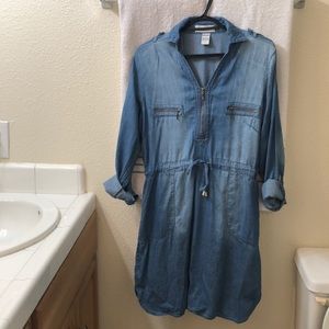 Comfortable blue Jean Dress